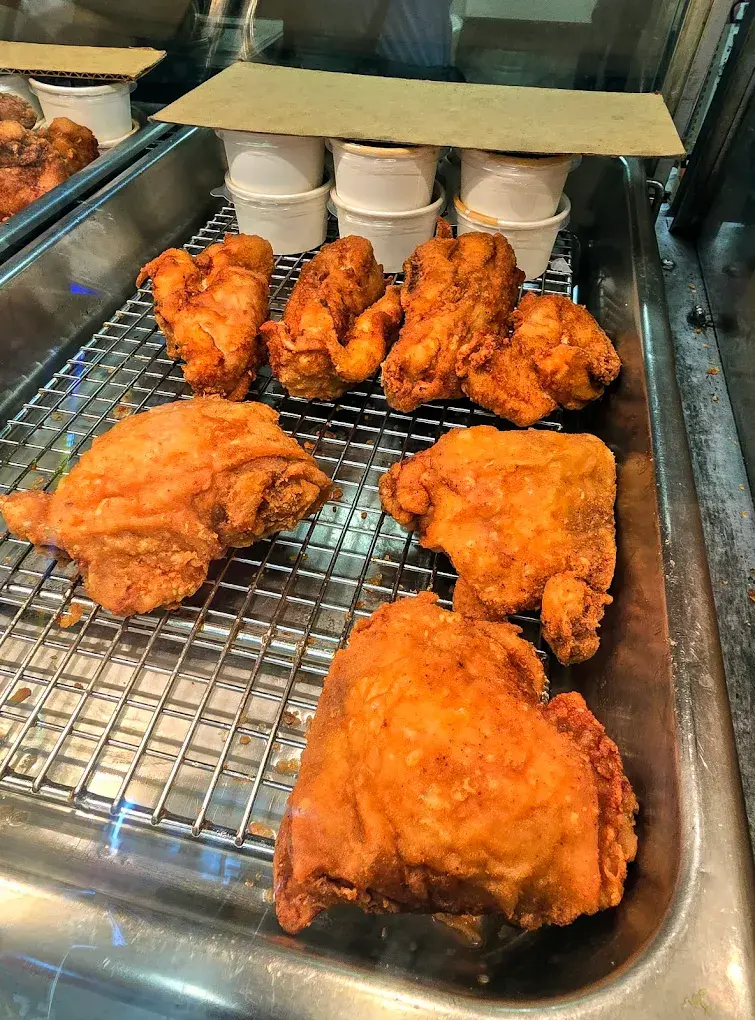 Nashville hot chicken sandwich at Foothills Foods Calgary