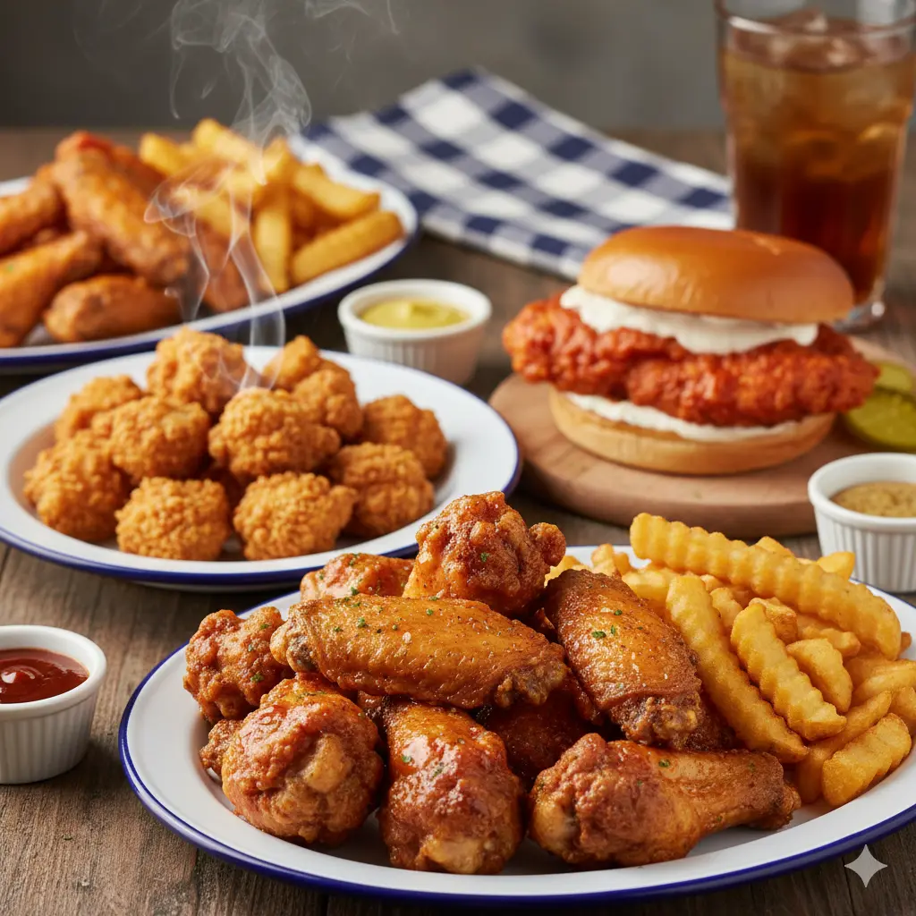 Premium fried chicken and deli at Foothills Foods - Best fried chicken restaurant in Calgary SE